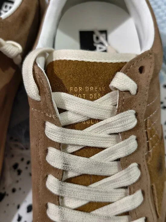 Golden Goose Brown Dirty Sneakers - Picture 4 of 9
